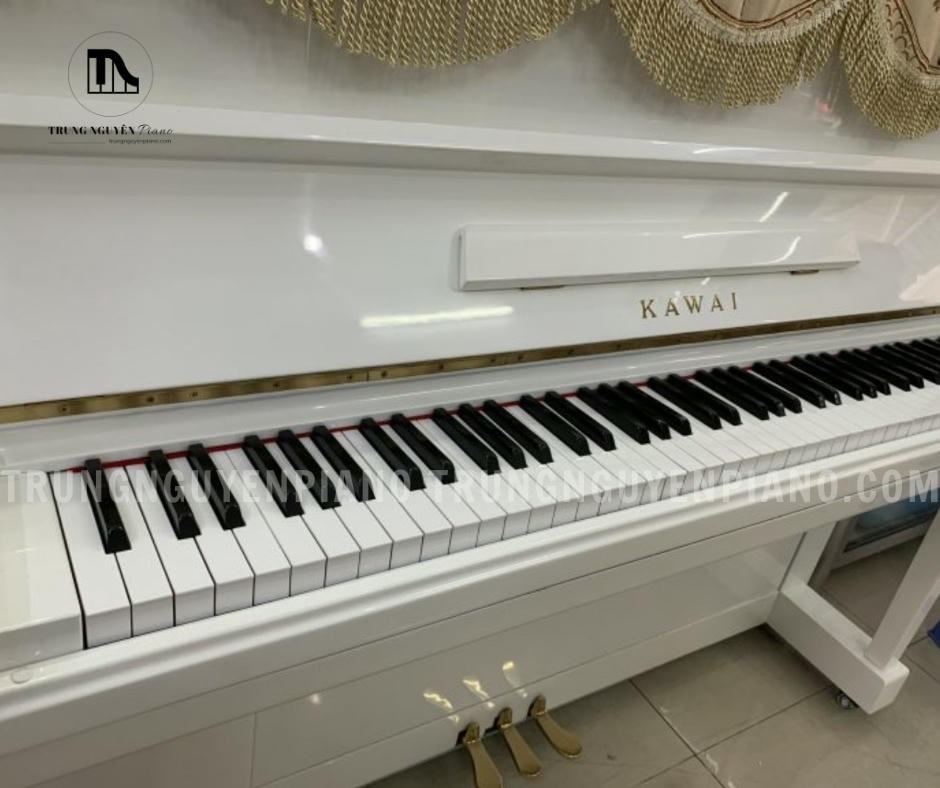 Đàn piano Kawai K20 có bàn phím nhạy, được làm từ chất liệu cao cấp