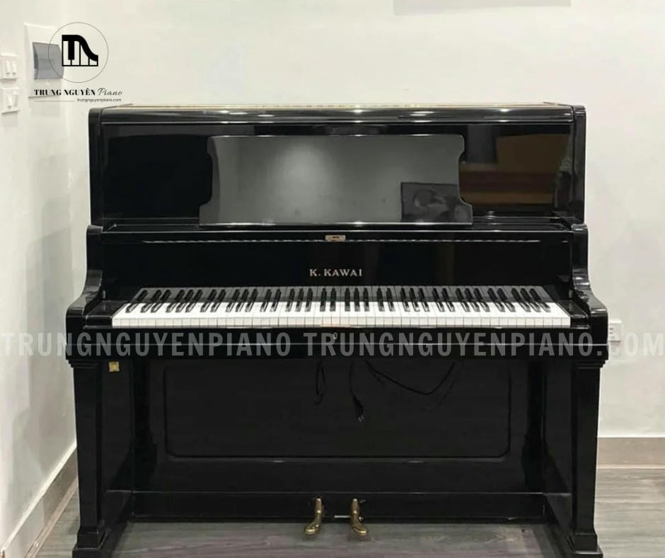 Đàn piano Kawai K48 có thiết kế cổ điển, sang trọng