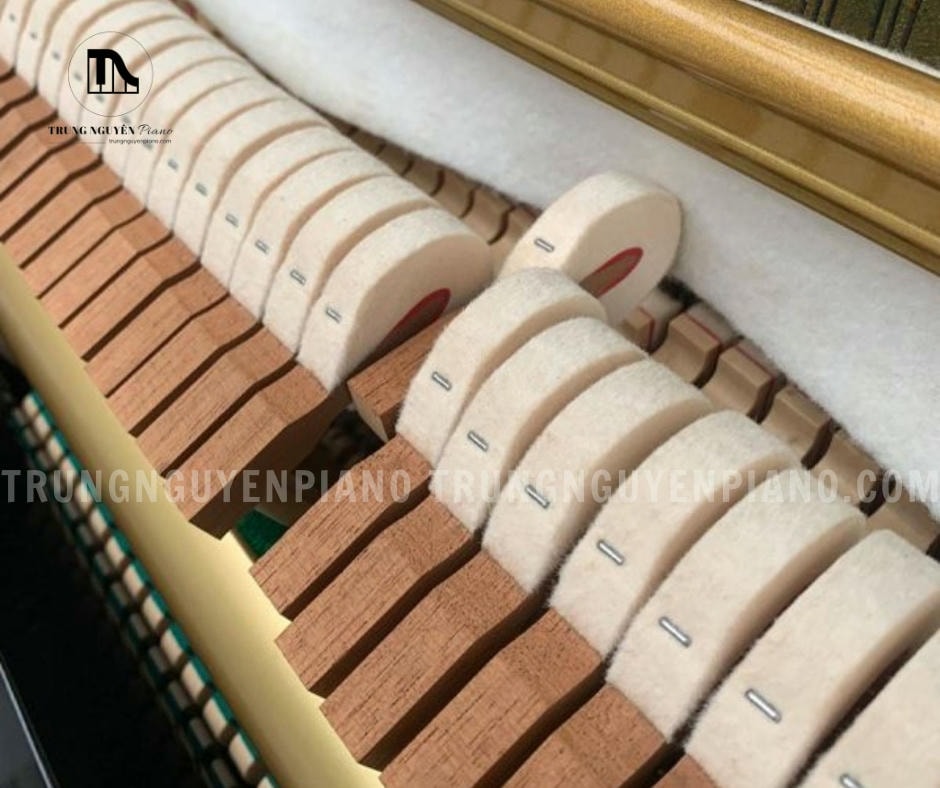 Đàn Piano Kawai K55 13 Đàn Piano Kawai K55 có búa đàn được làm từ vật liệu cao cấp