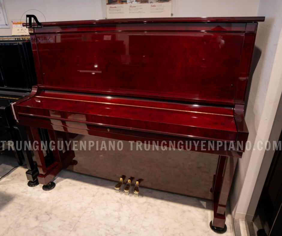 Đàn Piano Kawai KL601 3 Thiết kế của cây Đàn Piano Kawai KL601 mang đậm chất cổ điển