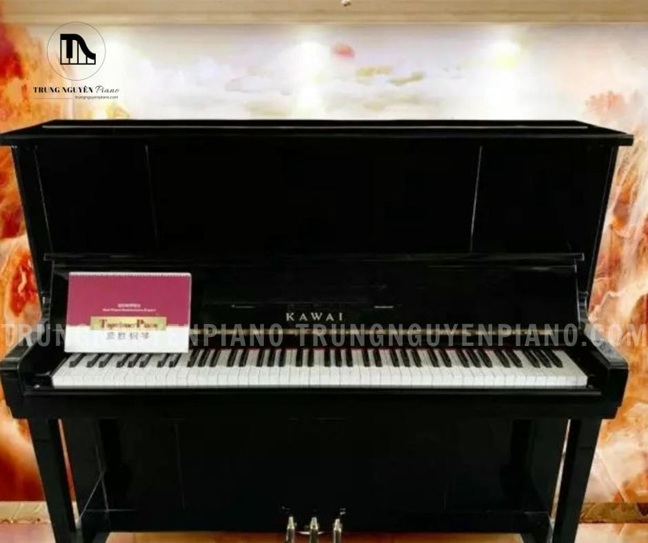 Kích thước đàn Piano Kawai KS2 cao 125 cm, rộng 150 cm và sâu 59 cm, phù hợp với nhiều không gian nội thất.