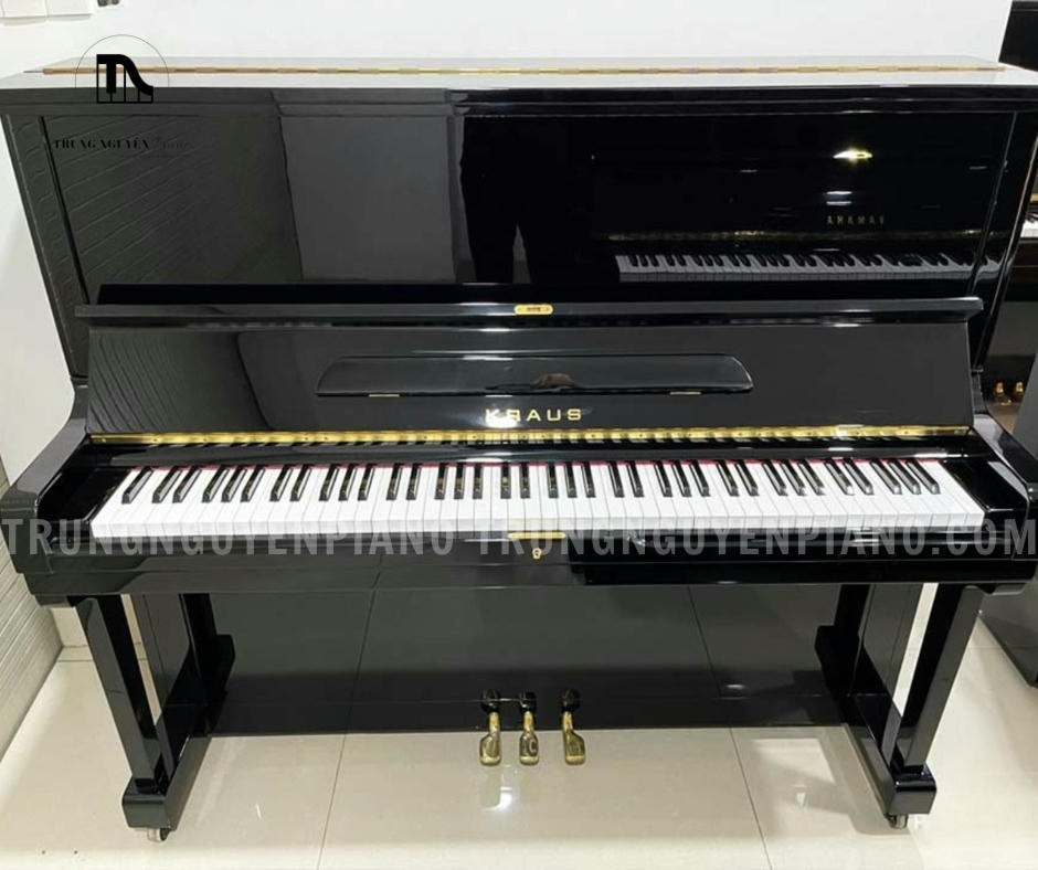 Đàn Piano Kraus U127 mang nét đẹp vừa cổ điển vừa hiện đại