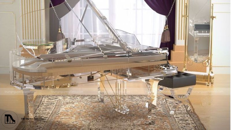Đàn Piano trong suốt là gì? Chi tiết cấu tạo, công nghệ và bảng giá mới 8 Mẫu đàn Bluthner Crystal trong suốt với vẻ đẹp say mê