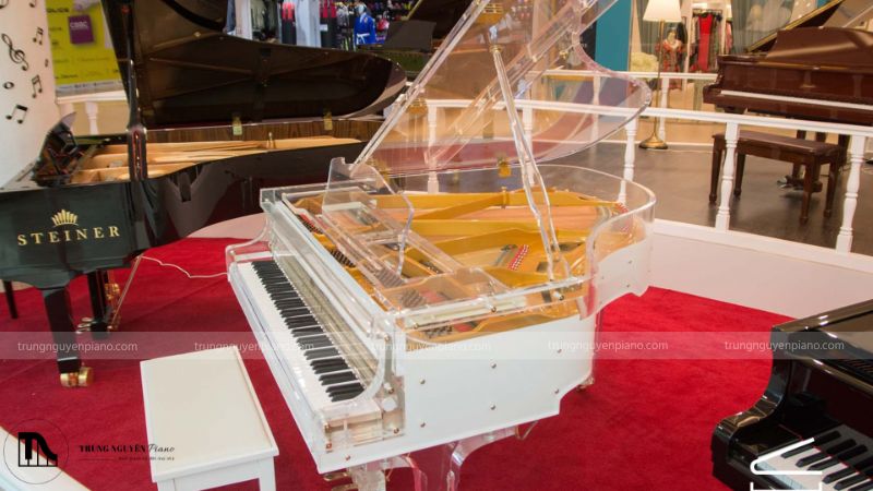 Đàn Piano trong suốt là gì? Chi tiết cấu tạo, công nghệ và bảng giá mới 11 Mẫu đàn piano Schreiner & Sohne Crystal