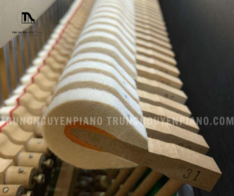 Đàn Piano Yamaha MC10A 4 Búa đàn Piano Yamaha MC10A làm từ lông cừu tự nhiên nén chặt