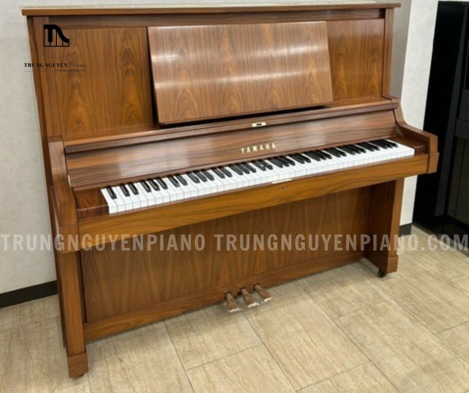 Đàn Piano Yamaha W101 15 Bàn phím 88 phím của piano Yamaha W101 được phủ bên ngoài bằng vật liệu Phenolic Resin
