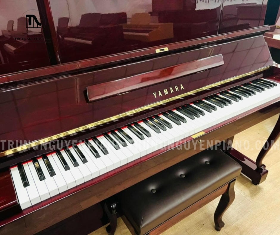Đàn Piano Yamaha W106BB có cơ chế bàn phím hoạt động chính xác, nhạy bén
