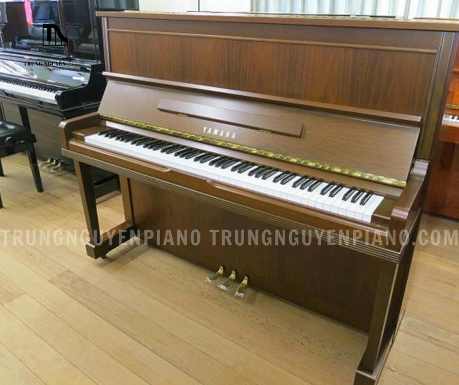 Đàn Piano Yamaha W1AWn sở hữu thiết kế upright hiện đại với những đường nét tinh tế, gọn gàng