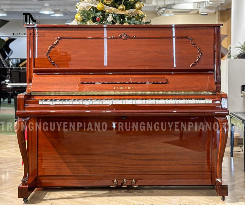 Đàn Piano Yamaha W3AMhC sở hữu thiết kế upright bán cổ điển