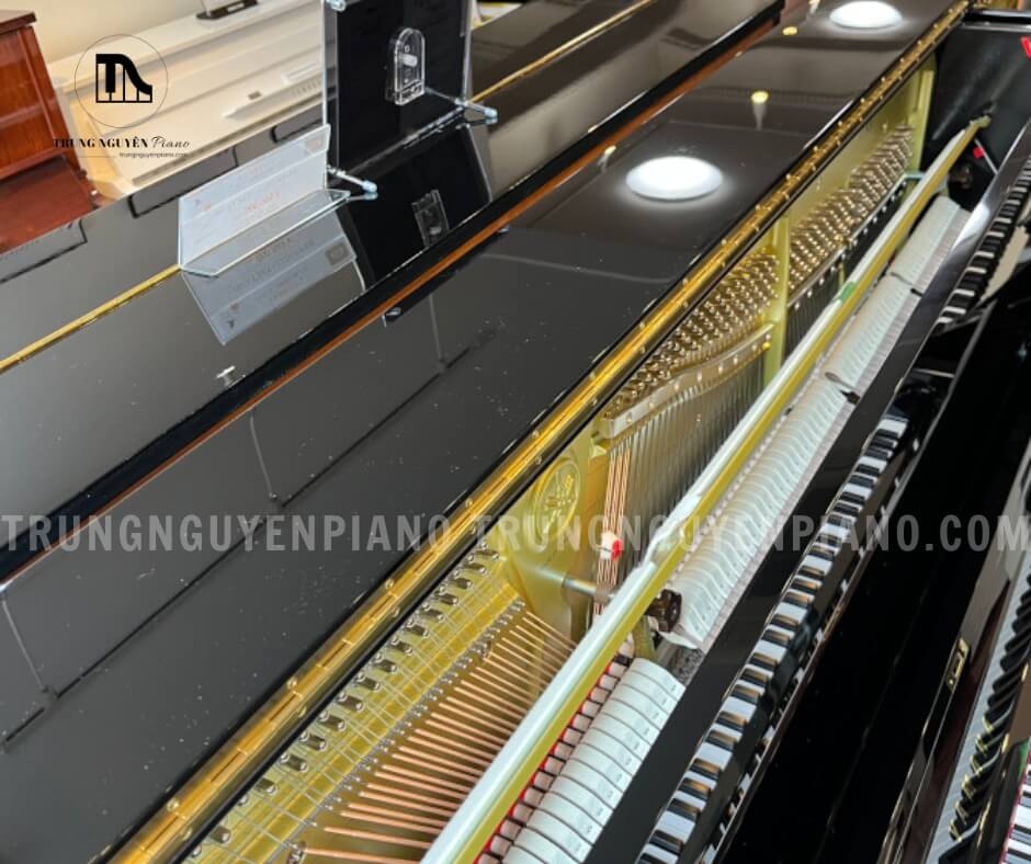 Đàn Piano Yamaha YUS3 5 Cơ chế này giúp chuyển động búa mềm mại