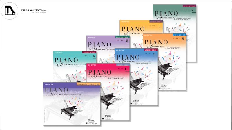 Tổng hợp giáo trình piano cho trẻ em theo từng độ tuổi 9 Giáo trình Faber & Faber Piano Adventures