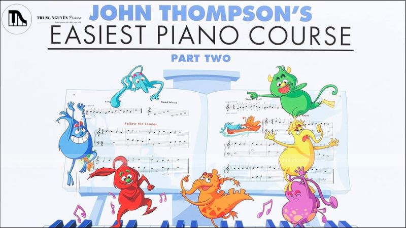 Tổng hợp giáo trình piano cho trẻ em theo từng độ tuổi 3 Giáo trình Thompson's Easiest Piano Course