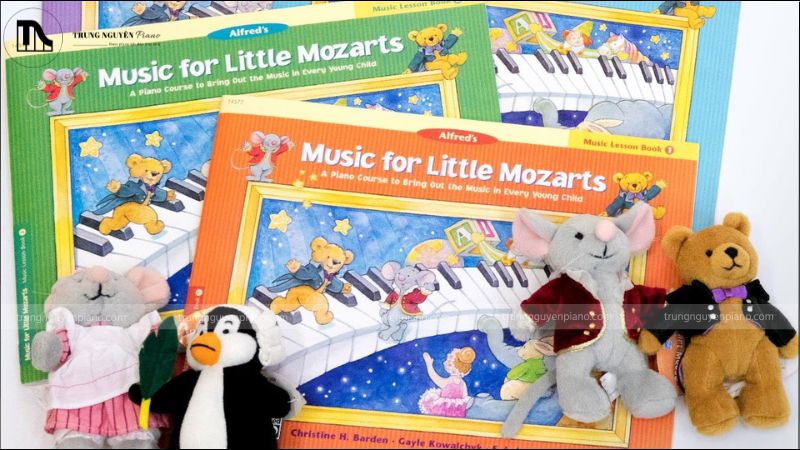Tổng hợp giáo trình piano cho trẻ em theo từng độ tuổi 4 Giáo trình Music for Little Mozarts