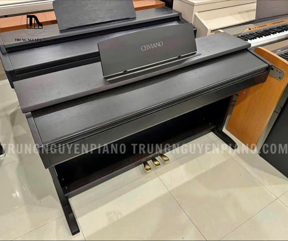 Piano điện Casio AP26 có vẻ ngoài cổ điển và tinh tế