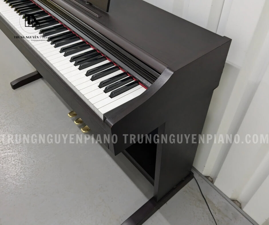 Piano điện Casio AP33 5 Piano điện Casio AP33 có trọng lượng khoảng 44kg