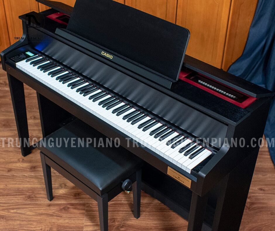 Piano điện Casio GP500BP 7 Casio GP500BP sở hữu thiết kế sang trọng, đẳng cấp