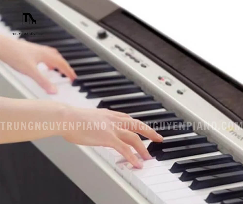 Piano Điện Casio PX120 6 Bàn phím Piano Điện Casio PX120 có độ nhạy cảm ứng