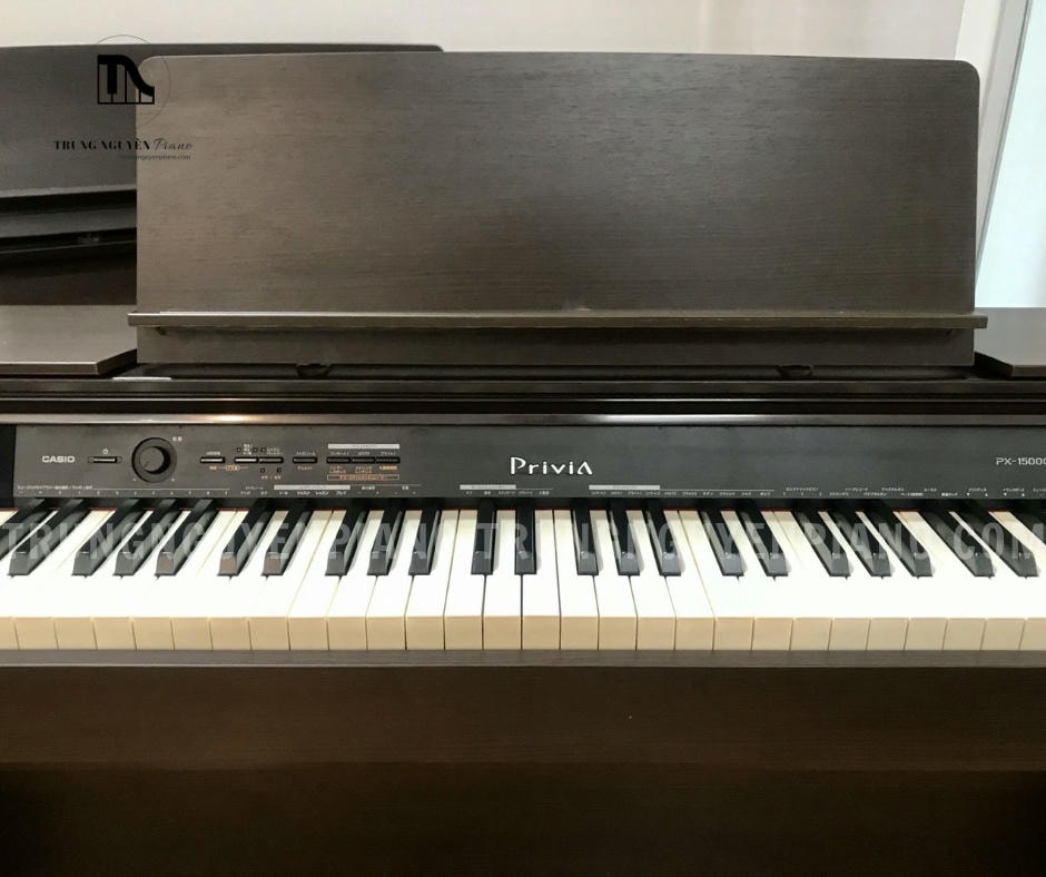 Piano điện Casio PX1500GP 7 Đàn Piano Điện Casio PX1500GP có bàn phím nhạy, độ bền khá tốt