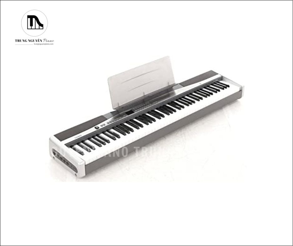 Piano Điện Casio PX300 5 Bàn phím 88 phím của PX300 sử dụng cơ chế hành động Hammer Action