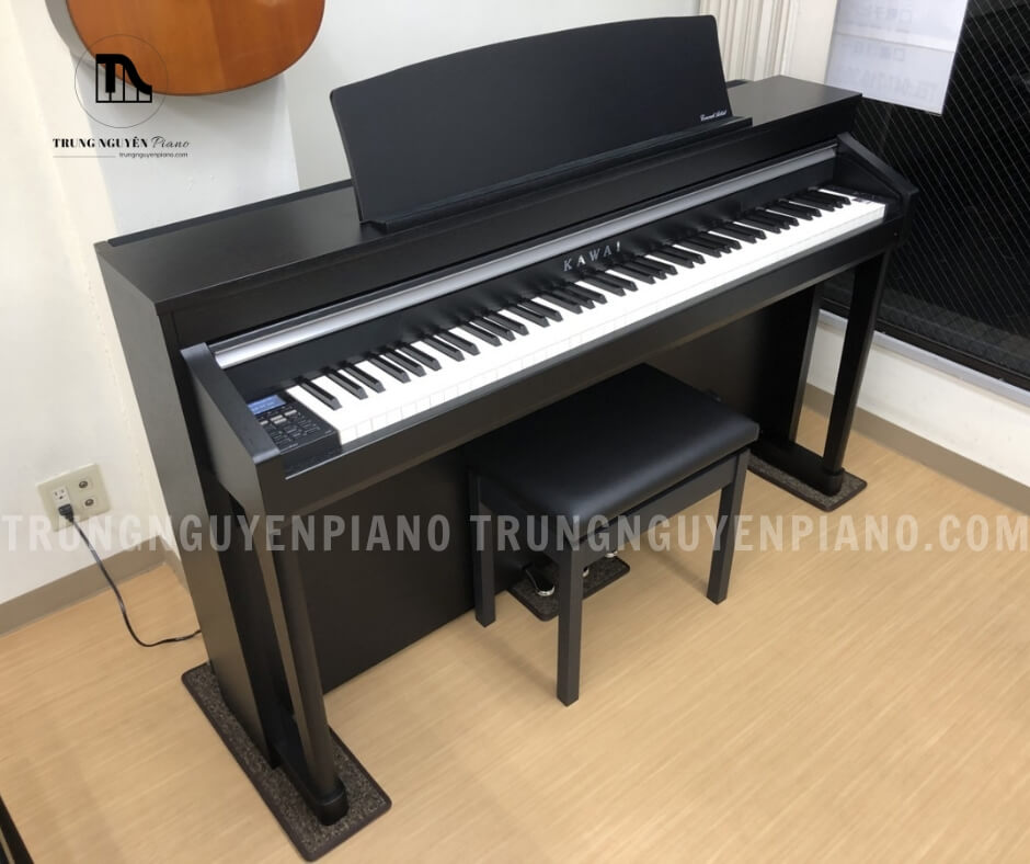 Piano Điện Kawai CA97B sở hữu thiết kế cabinet upright piano cổ điển