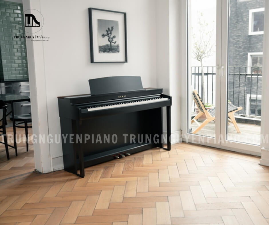 Kawai CN301 R là cây đàn piano điện với cảm giác phím chân thực và âm thanh sống động