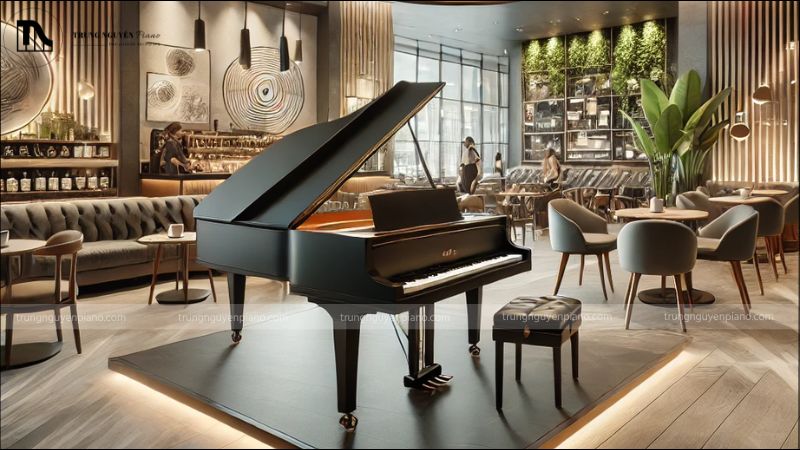 Tiếng piano ở quán cafe làm khách hàng cảm thấy thư giãn