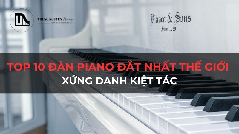 Top 10 đàn piano đắt nhất thế giới xứng danh kiệt tác