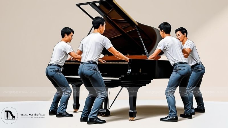 Nâng và hạ đàn đúng cách