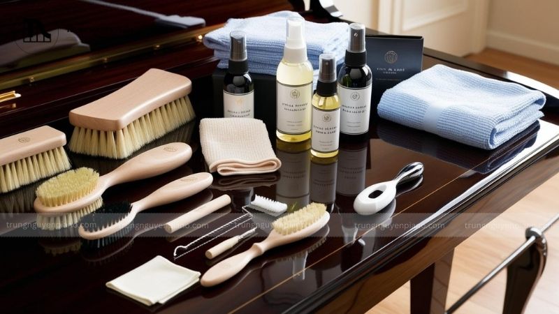 Tổng hợp các phụ kiện đàn piano giúp bảo vệ đàn và nâng cao trải nghiệm 12 Nước Lau Đàn Chuyên Dụng - Sạch Bụi Bẩn, An Toàn Cho Bề Mặt Đàn