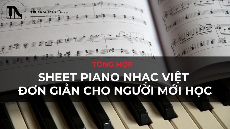 sheet piano nhạc việt đơn giản