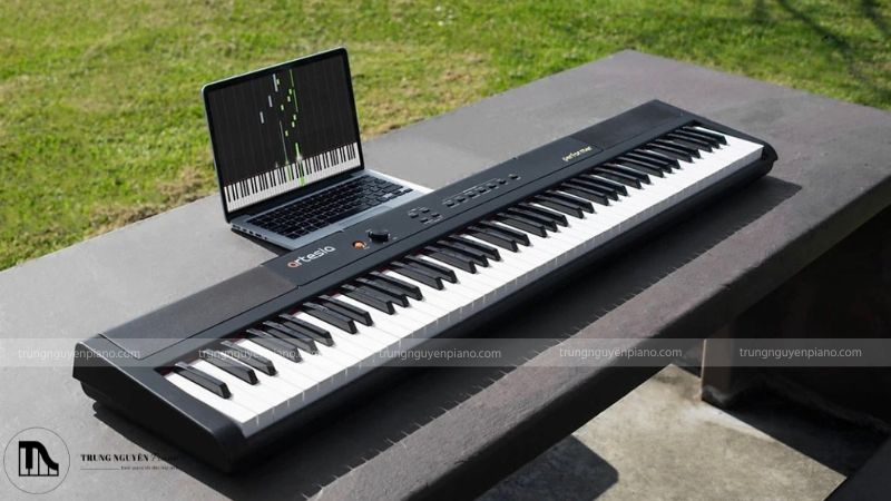 Review chi tiết đàn Piano Điện Artesia Performer - có xứng đáng để lựa chọn? 6 Đàn Piano Điện Artesia Performer kết nối linh hoạt và tương thích nhiều thiết bị