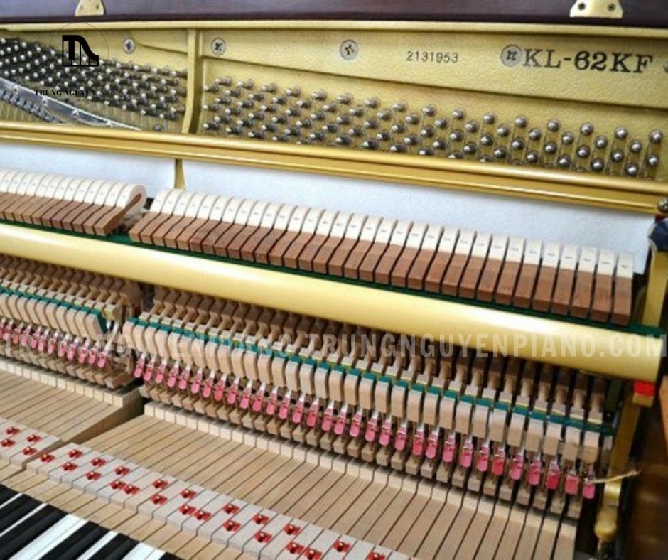 Đàn Piano Kawai KL62KF 15 Đàn piano Kawai KL62KF có búa đàn từ nỉ cao cấp