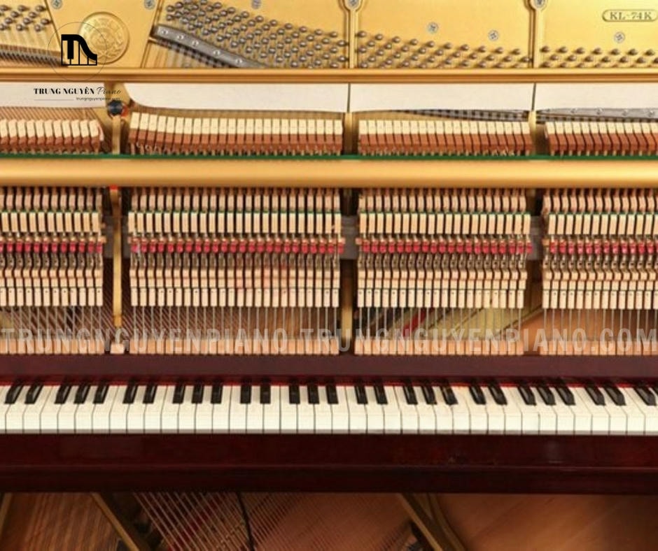 Đàn Piano Kawai KL74K 11 Đàn piano Kawai KL74K có búa đàn từ nỉ cao cấp