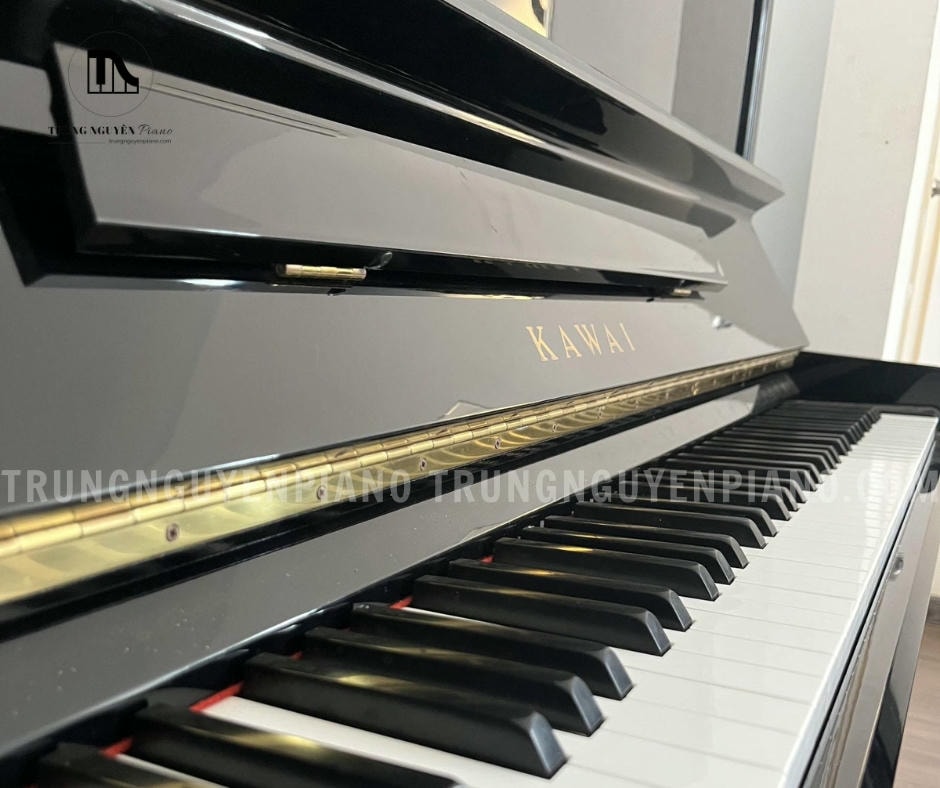Đàn Piano Kawai KS1A có 88 phím tiêu chuẩn, với độ nặng và độ nhạy được cân chỉnh tỉ mỉ