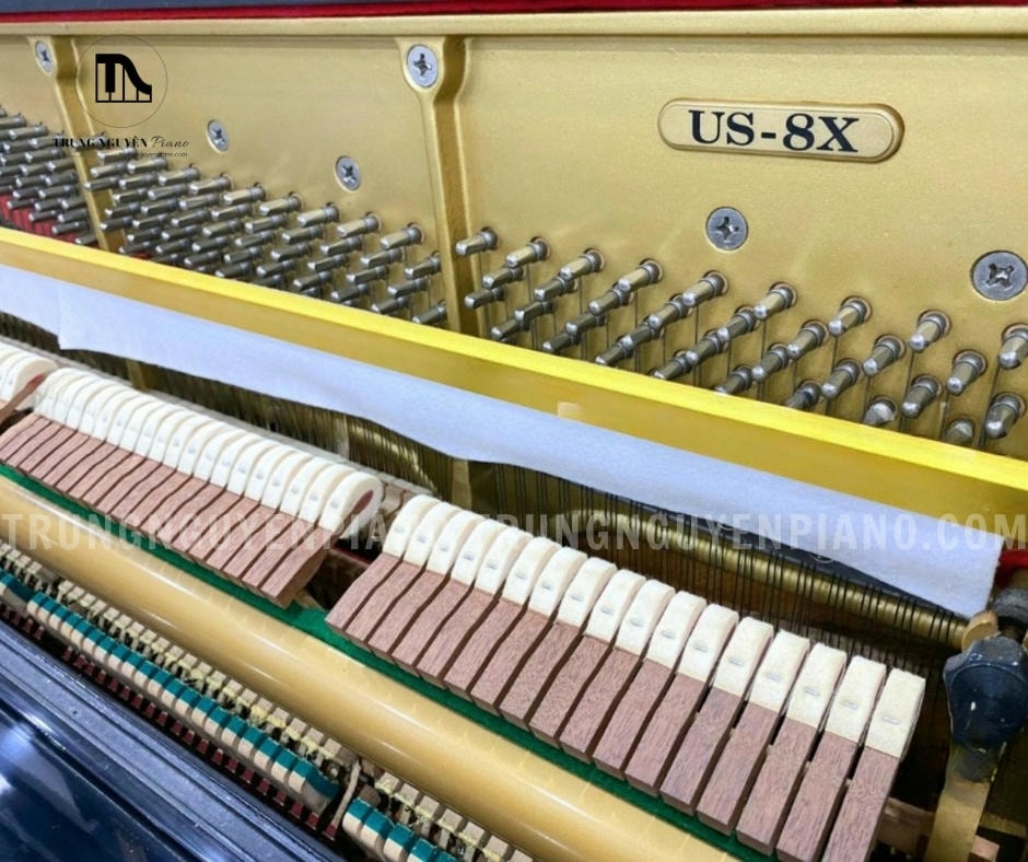 Đàn Piano Kawai US8X 4 Đàn Piano Kawai US8X có búa đàn làm từ nỉ cao cấp hai lớp, lõi gỗ gụ