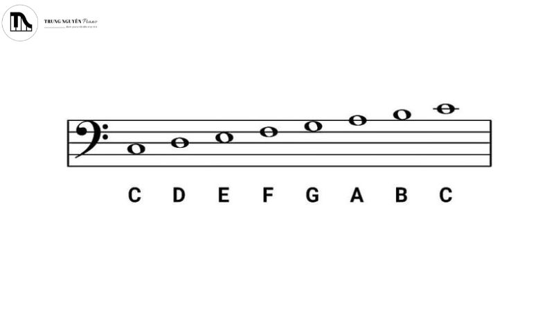 Khóa Fa (Bass Clef)
