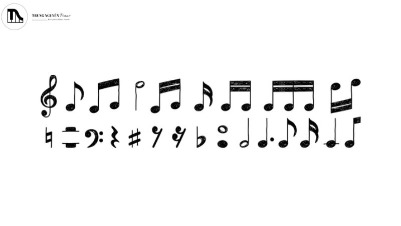 Cảm âm piano - bí quyết nâng cao khả năng cảm thụ âm nhạc 4 Nắm được các ký hiệu âm nhạc cơ bản