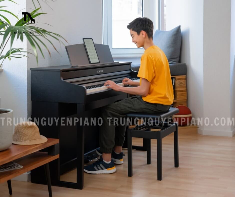 Piano Điện Kawai CA401R 6 Piano Điện Kawai CA401R kế thừa và phát triển những công nghệ âm thanh và bàn phím đỉnh cao từ các model đàn piano cơ Kawai