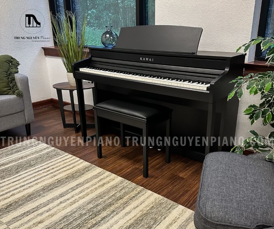 Piano Điện Kawai CA401R 5 Kawai CA401R sở hữu thiết kế hiện đại và tinh tế