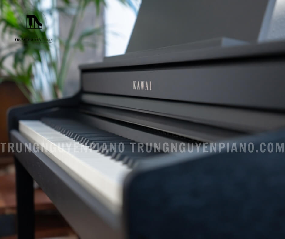 Piano Điện Kawai CA401R 4 Piano điện Kawai CA401R được trang bị bàn phím Grand Feel Compact wooden-key action