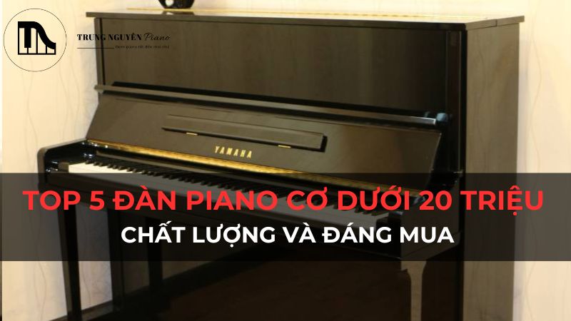 Top 5 đàn piano cơ dưới 20 triệu​ chất lượng và đáng mua