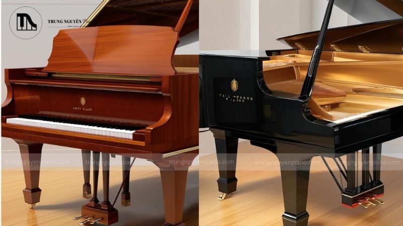 Bảng so sánh Baby Grand Piano vs. Piano Upright