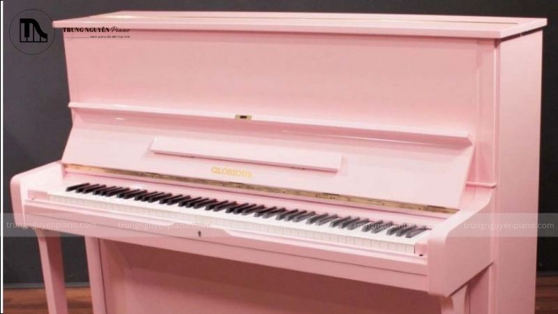 Đàn Piano Màu Hồng Glorious