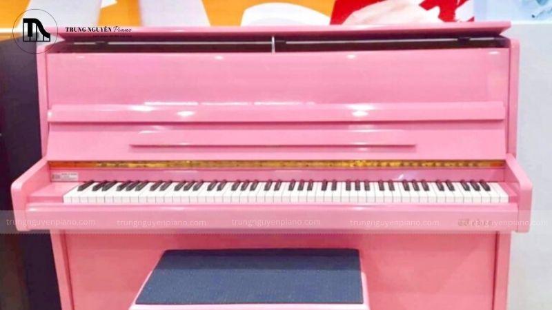 Đàn Piano màu hồng Weber