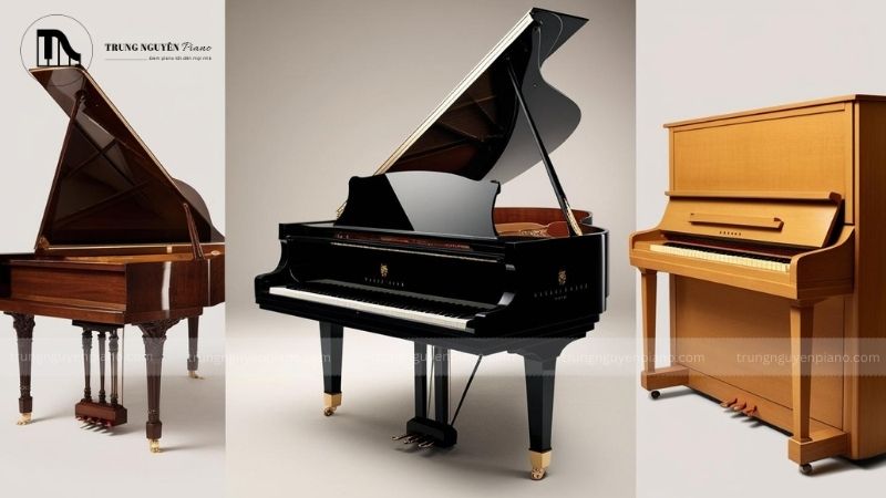 So sánh đàn piano cổ điển và các loại đàn piano khác (điện, hiện đại)