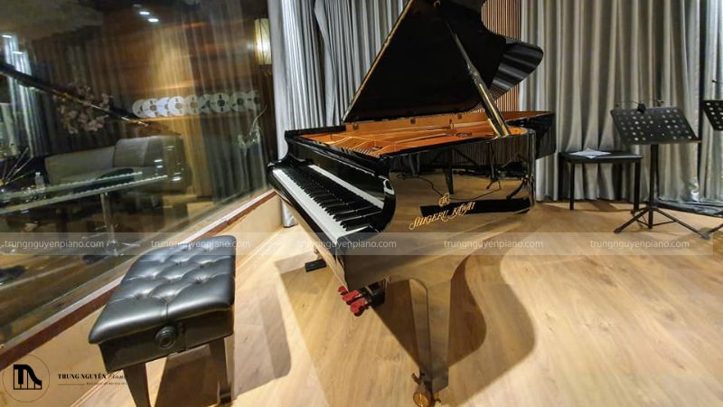 Concert Grand Piano còn xuất hiện trong các phòng thu âm
