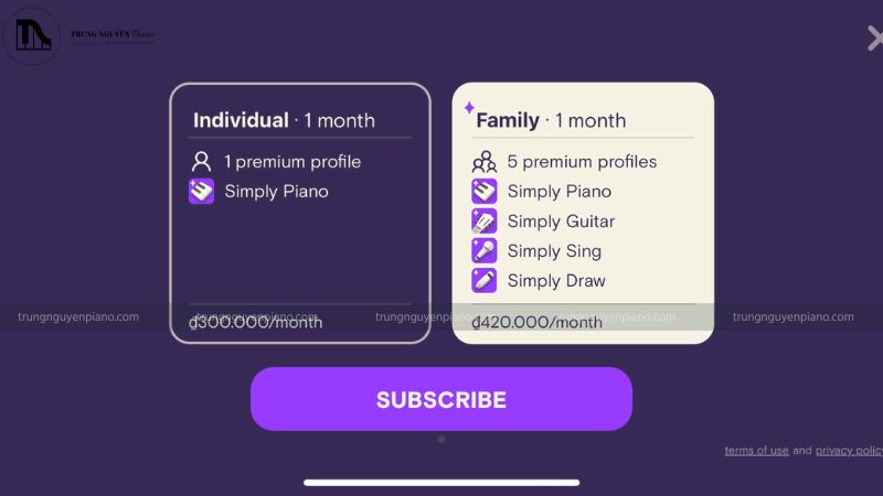 Simply Piano by JoyTunes - ứng dụng học đàn piano hiệu quả, đáng trải nghiệm 8 Gói Premium (Trả phí)