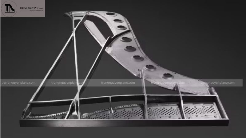 Khung đàn của Concert Grand Piano