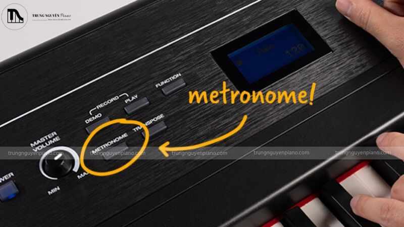 Metronome là công cụ giúp người chơi duy trì nhịp điệu ổn định