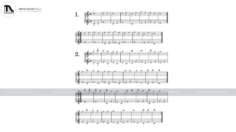 Sheet nhạc Op. 599 ("Practical Exercises")